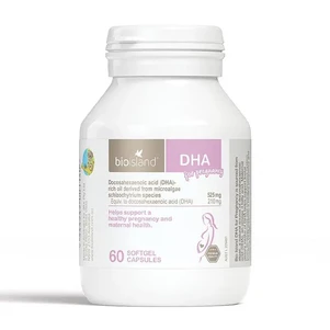 (PRE ORDER) Bio Island DHA for Pregnancy 60 Softgel Capsules shelf life 2yrs